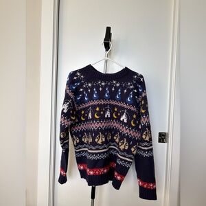 Disney Tokyo Christmas Ugly Thin Sweater in Size L Unisex